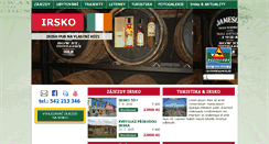 Desktop Screenshot of irsko.periscope.cz