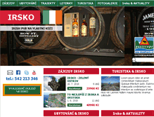 Tablet Screenshot of irsko.periscope.cz
